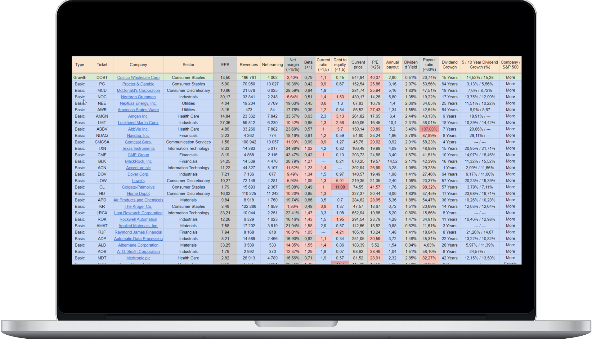 Фото пример excel таблицы